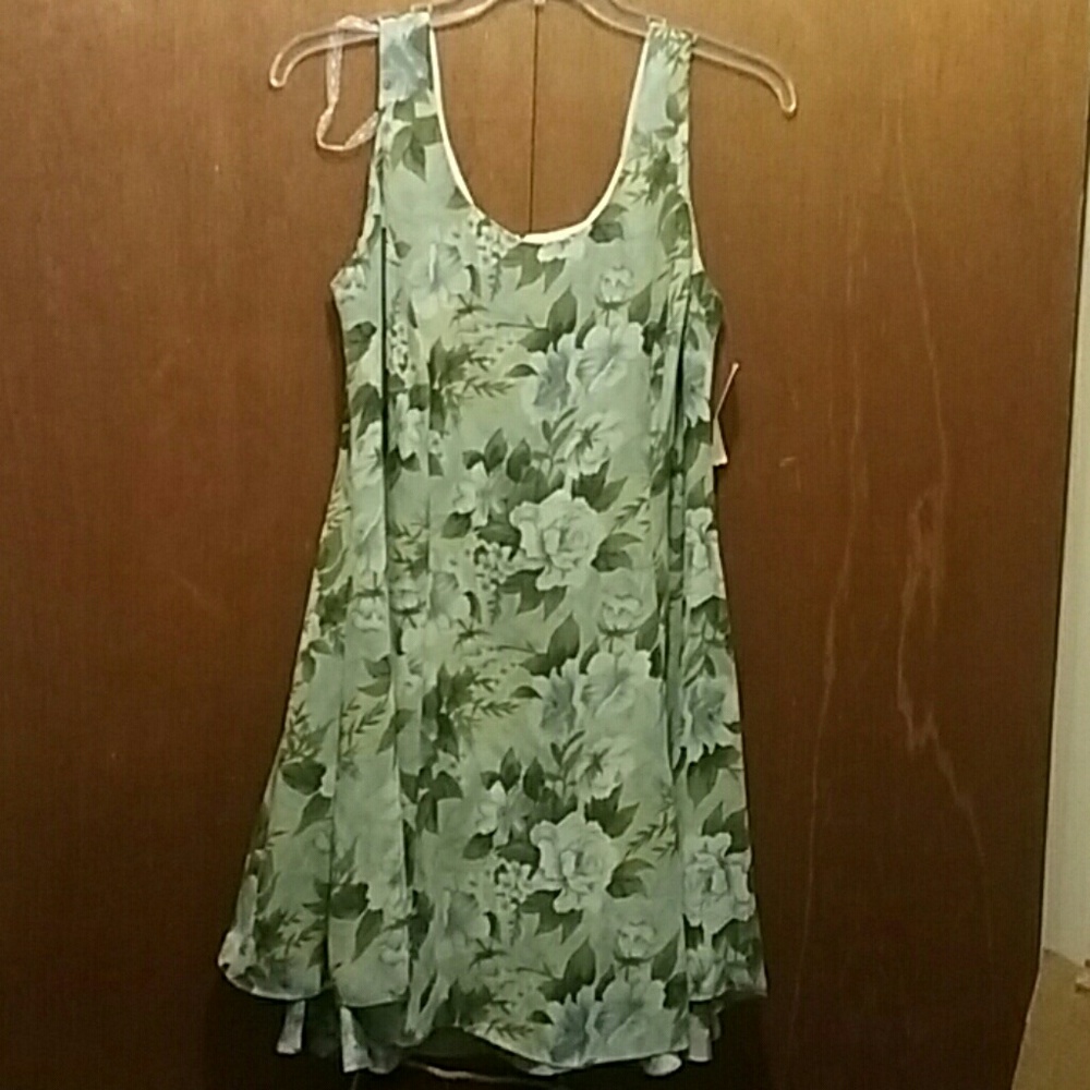 Floral print summer dress